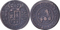 Spain 2 Maravedis Philip V, Barcelona, Copper -