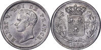 France 1/2 Franc Henri V, Paris, Silver, Gadoury:404 -