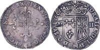 France 1/4 Écu de Navarre Henri IV, Saint-Palais, Silver -
