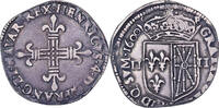 France 1/4 Écu de Navarre Henri IV, Saint-Palais, Silver -