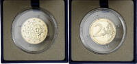 France 2 Euro Pierre de Coubertin, Proof, MDP, Bi-Metallic -