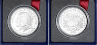 France 100 Francs Pierre and Marie Curie, MDP, Proof, Silver -