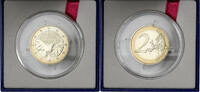 France 2 Euro Peace in Europe, Proof, MDP, Bi-Metallic -