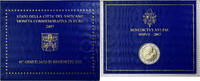 Vatican 2 Euro Benedict XVI, 80th birthday Pope Benedict XVI, Rome -