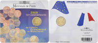 France 2 Euro 10 Years of EMU, BU, MDP, Bi-Metallic -
