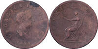 Great Britain 1/2 Penny George III, Copper -