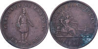 Upper Canada Halfpenny Québec, Copper -