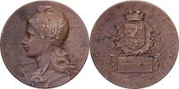 France Medaille Ville de Nevers, Dénombrement, Bronze -