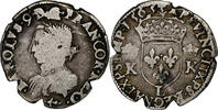 France 1/2 Teston 1565 Bayonne Charles IX, Bayonne, Silver, KM:421 S 119,00 EUR  plus 4,95 EUR verzending