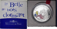 France 1-1/2 Euro La Belle au bois dormant, Proof, MDP, Silver -