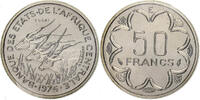 Central African States 50 Francs Monnaie de Paris, Pattern, Nickel -