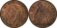United Kingdom Penny George V, London, Small head, Bronze -