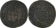 Germany Nuremberg token Louis XIV, Nuremberg, Brass -