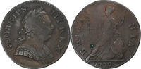 United Kingdom 1/2 Penny George III, London, Copper -