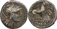 Denarius Junia, Rome, Silver, Crawford:337/3 -