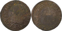 France Double Tournois Louis XIII, Paris, Copper, Gadoury:9a -