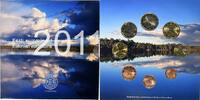 Estonia 1 Cent to 2 Euro BU, Vantaa -
