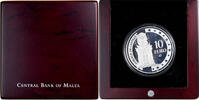 Malta 10 Euro Auberge de Castille, Proof, Utrecht, Silver -