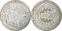 France 20 Euro Liberté, Monnaie de Paris, Silver -