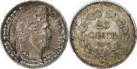 France 25 Centimes Louis-Philippe I, Paris, Silver -