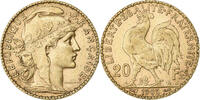 France 20 Francs Marianne, Paris, Coq, Gold, Gadoury:1064 -