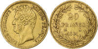 France 20 Francs Louis-Philippe, Paris, Gold, Gadoury:1030 -