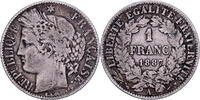 France Franc Cérès, Paris, Silver, Gadoury:465, Le -