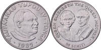 Tonga 50 Seniti Tāufaʻahau Tupou IV, Copper-nickel, KM:100 -
