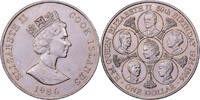 Cook Islands Dollar Elizabeth II, British Royal Mint, Copper-nickel -