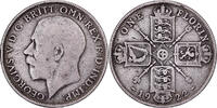 Great Britain Florin George V, British Royal Mint, Silver -