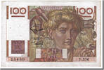 France 100 Francs Banknote, 100 F 1945-1954 ''Jeune Paysan'' -