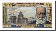 France 500 Francs Banknote, 500 F 1954-1958 ''Victor Hugo'', 1958-02-06 -