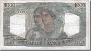 France 1000 Francs Banknote, 1 000 F 1945-1950 ''Minerve et Hercule'' -