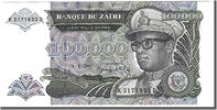 Zaire 100,000 Zaïres Banknote, 1992-01-04 -