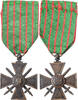 France Medaille Croix de Guerre, Very Good Quality, Bronze, 37 -