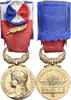 France Medaille Médaille d'honneur du travail, 0r, 35 Ans, Uncirculated, Gilt -