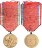 France Medaille Verdun , On ne passe pas, WAR, Very Good Quality, Bronze -