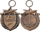 France Medaille Médaille de Dunkerque, WAR, Excellent Quality, Bronze, 42 -