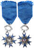 France Medal Ordre National du Mérite, Excellent Quality, Silvered bronze, 40 -