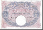 France 50 Francs Banknote, 50 F 1889-1927 ''Bleu et Rose'', 1914-02-16 -