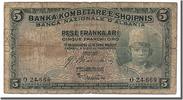 Albania 5 Franka Ari Banknote -