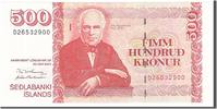 Iceland 500 Kronur Banknote -