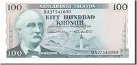 Iceland 100 Kronur Banknote -
