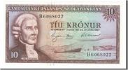 Iceland 10 Kronur Banknote -