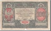 Poland 100 Marek Banknote, 1916-12-09 -