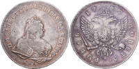Russia 1 Rouble 1742 Saint Petersburg Elizabeth, Saint Petersburg, Silve... 949,00 EUR  Excl. 4,95 EUR Verzending
