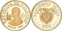 Colombia 200 Pesos 1968 Arezzo 39th International Eucharistic Congress, ... 1390,00 EUR  Excl. 4,95 EUR Verzending