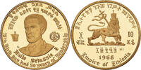 Ethiopia 10 Dollars 1966 Arezzo Haile Selassie I, 75th Anniversary of Bi... 625,00 EUR  Excl. 4,95 EUR Verzending
