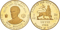Ethiopia 100 Dollars 1966 Arezzo Haile Selassie I, 75th Anniversary of B... 6200,00 EUR  Excl. 4,95 EUR Verzending