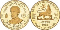 Ethiopia 200 Dollars 1966 Arezzo Haile Selassie I, 75th Anniversary of B... 12400,00 EUR  Excl. 4,95 EUR Verzending